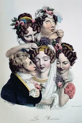 La Mariée, vers 1820